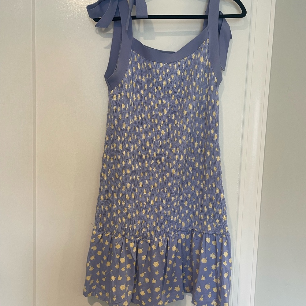 French Connection Lavender and Yellow Women’s Dress